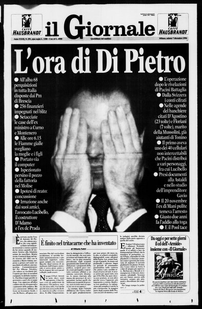 Il giornale : quotidiano del mattino